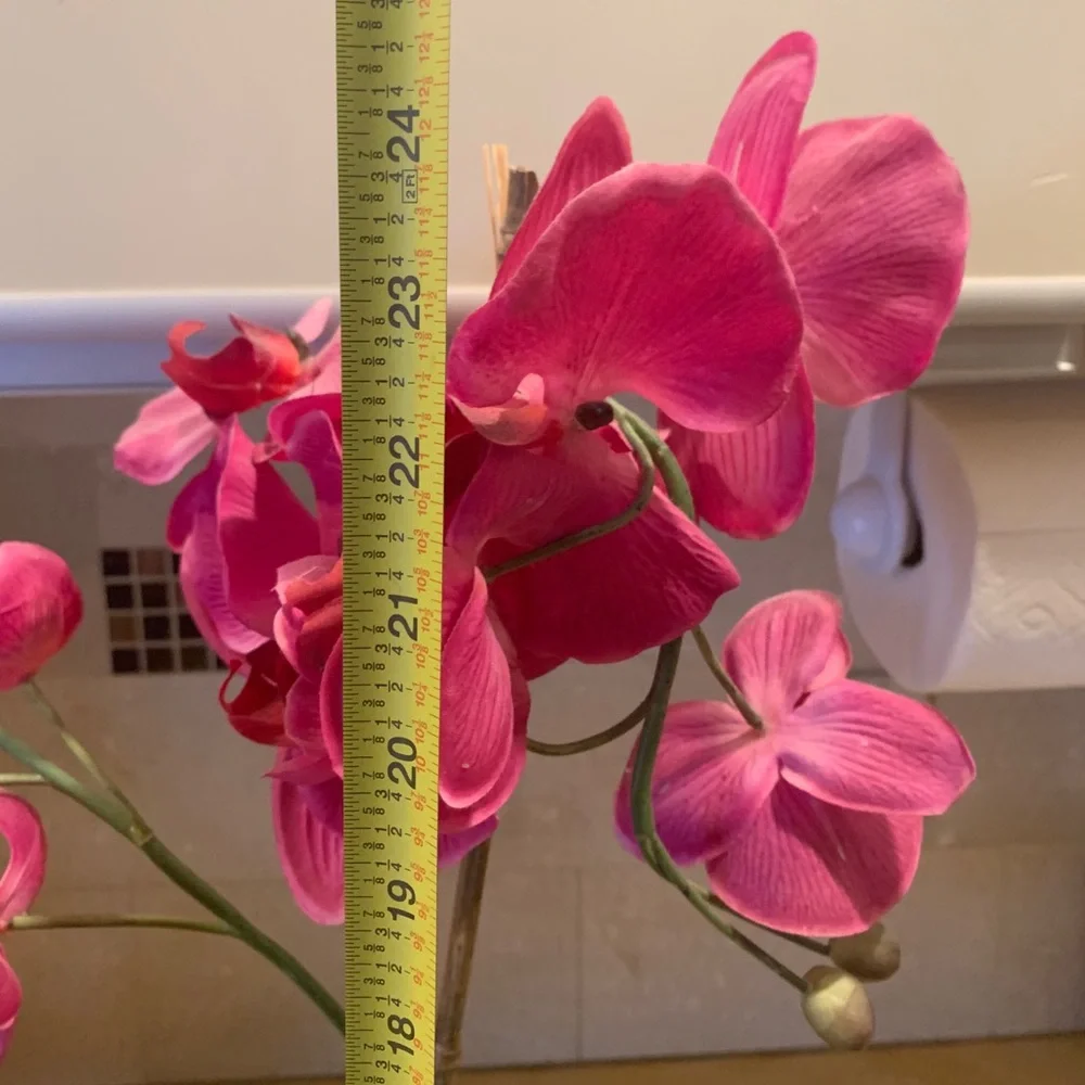 Home accent orchid flower nwt
